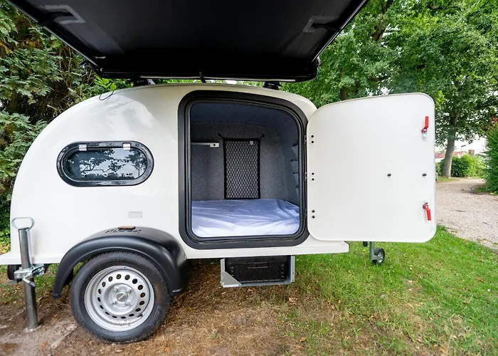 Camping Miniwohnwagen Im Heide
